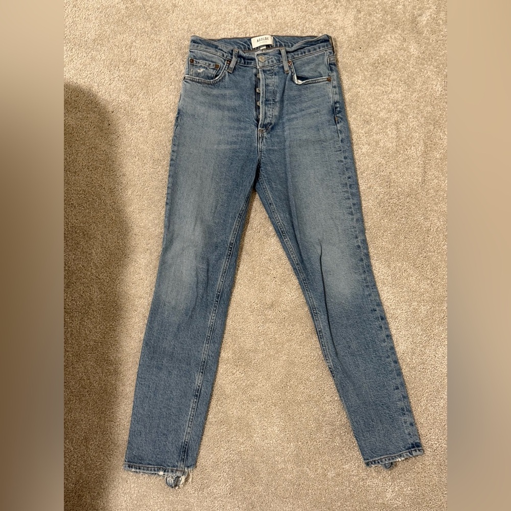 Agolde Jeans High Rise Slim Fit Nico